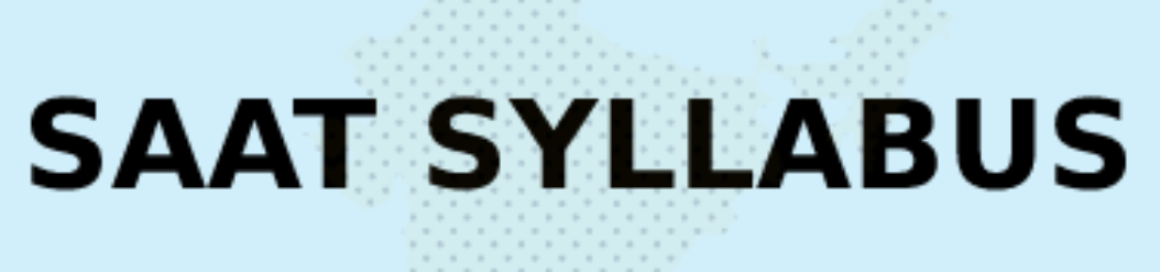 saat syllabus