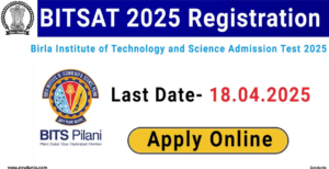 BITSAT 2025 Registration Live Updates