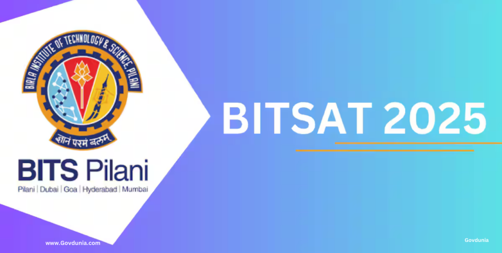 BITSAT 2025 Registration Live Updates 2 www.Govdunia.com 7 2