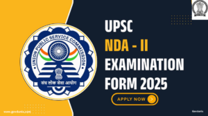 UPSC NDA Recruitment 2025
