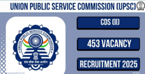 Read more about the article UPSC CDS II Online Form 2025