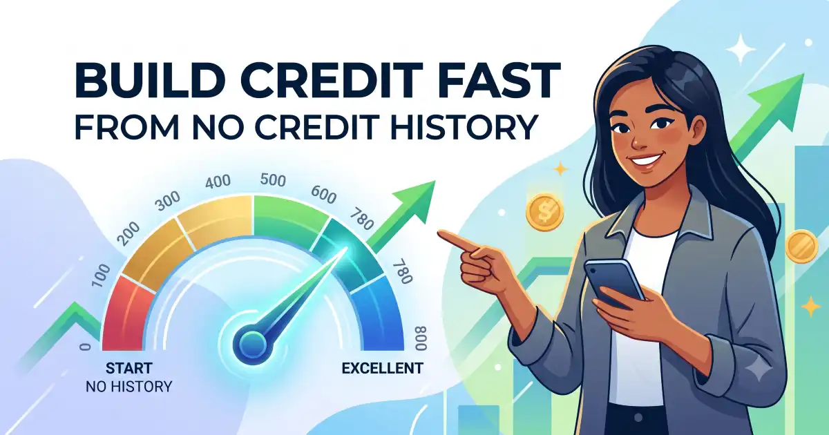 You are currently viewing How to Build Credit Fast With No Credit History