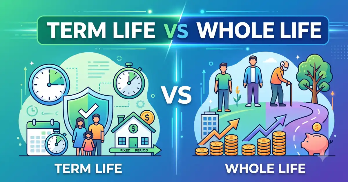 Read more about the article Term Life Insurance vs Whole Life Insurance