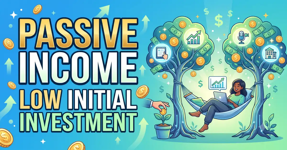 You are currently viewing Passive Income Ideas With Low Initial Investment